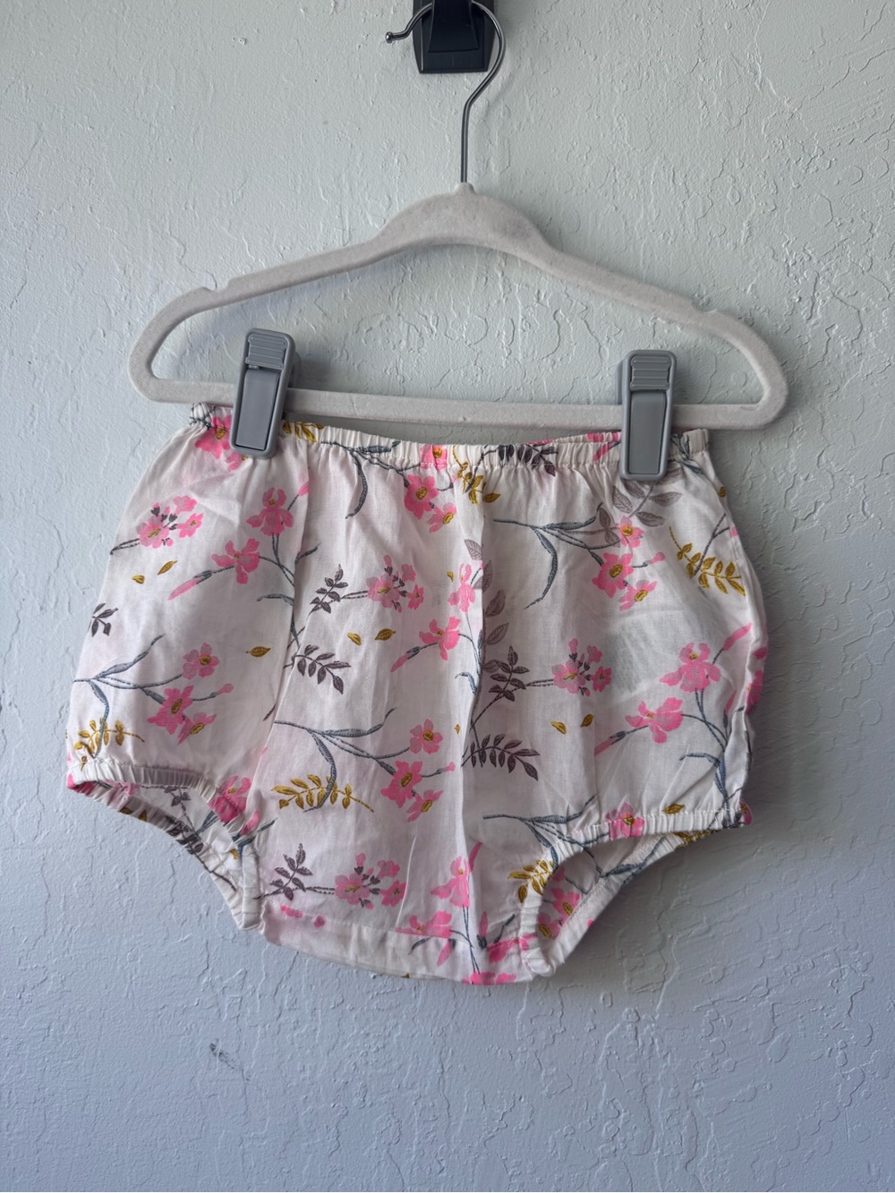 Bonpoint Pink Floral Cotton Baby Bloomers